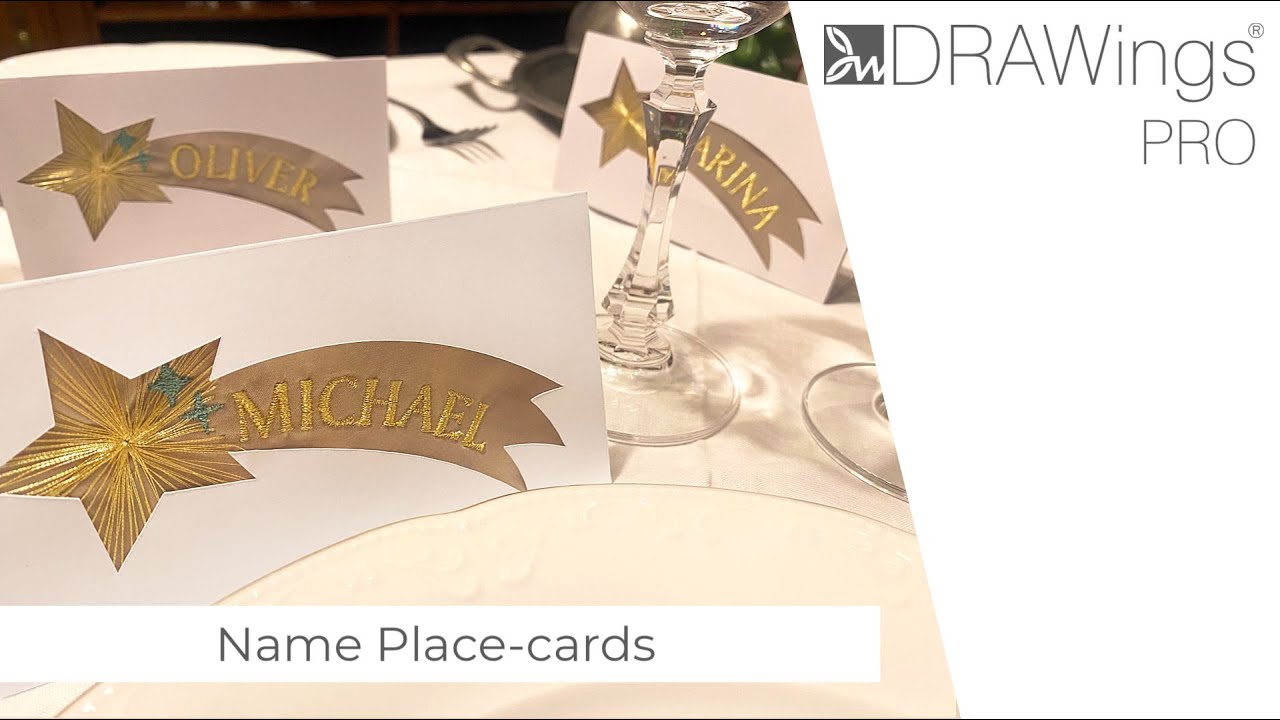 DIY Shooting Star Place Cards: Embroidery & Paper Craft Tutorial