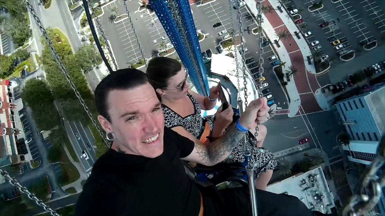 Riding the Worlds Tallest Swing Ride! | Orlando StarFlyer