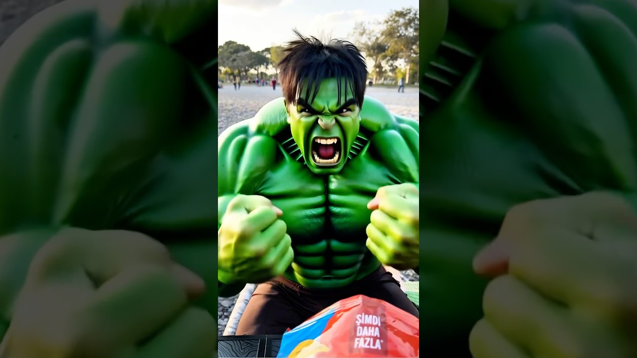 Hulk and Venom became friends 🥴😂 LeoNata family #shorts