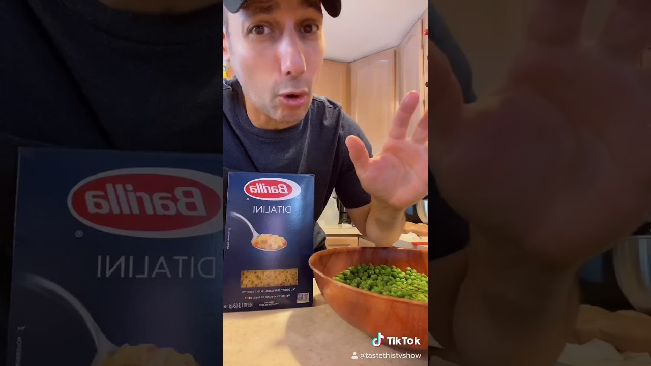Pasta with peas