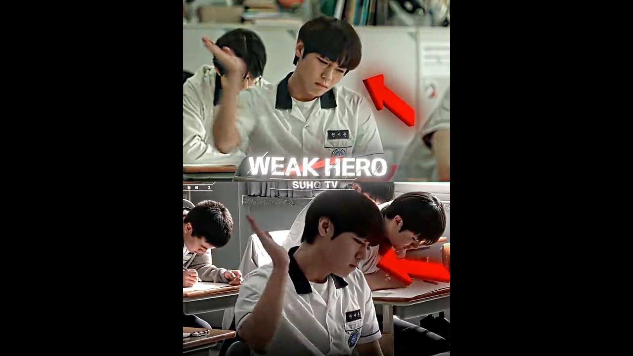 Weak Hero Sieun in school Behind Scene 💀🔥 