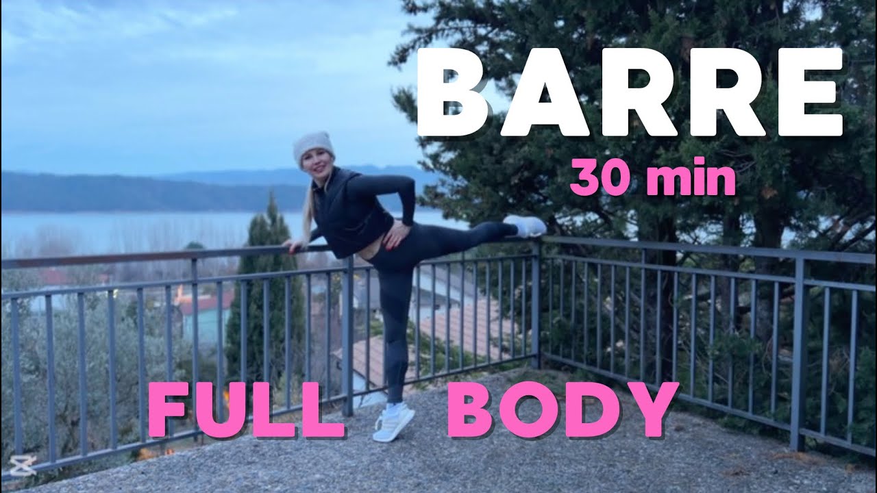 Barre Full Body 🩰 sin material, clase express de 30 min 