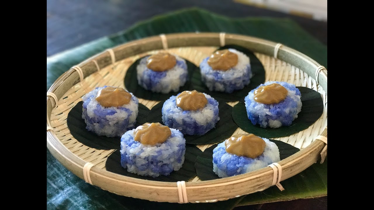 Pulut Tatal 蓝花咖椰糕
