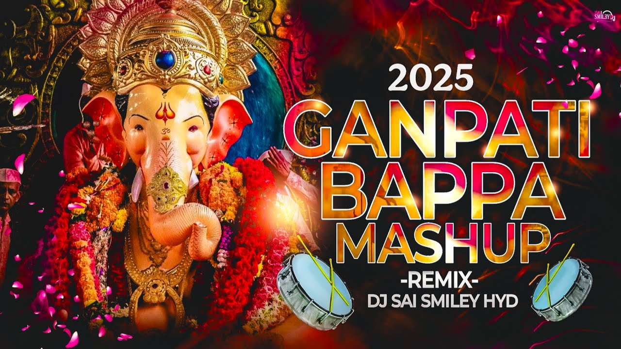Ganpati Bappa Mashup Chatal Remix | Dj Sai Smiley Hyd | Ganesh Chaturthi Dj Song | 2025