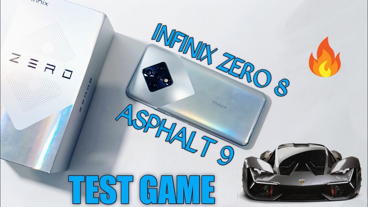 Infinix Zero 8 Test Game Asphalt 9 Legends | Mediatek Helio G90T