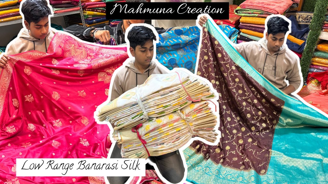 Sale 💥 Low Range Banarasi Silk / Affordable Sarees Collection / MAIMUNA CREATION