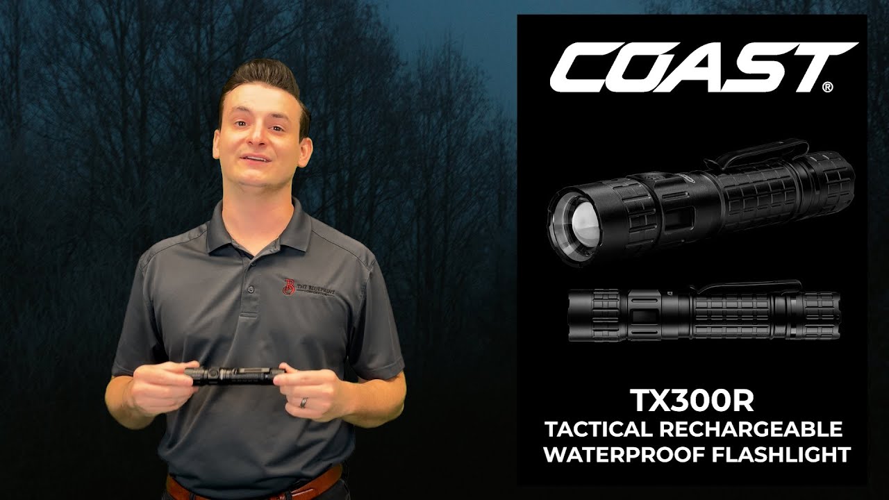 Two Minute Tuesday: Coast TX300R Tactical Rechargeable Flashlight