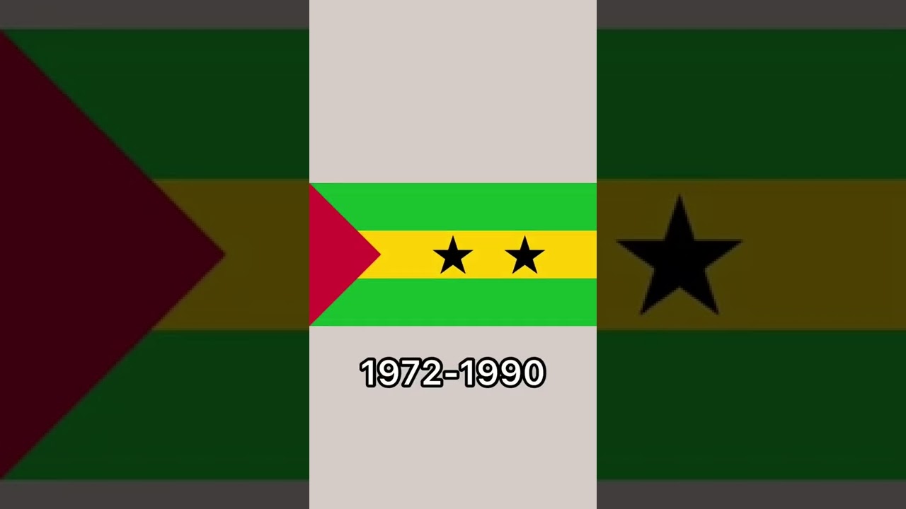 S&atilde;o Tom&eacute; And Principe historical flags