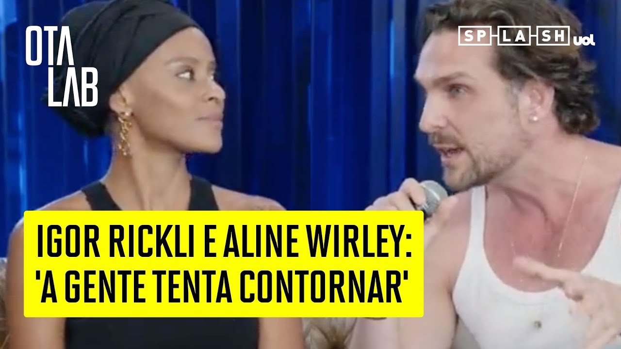 Igor Rickli e Aline buscaram naturalizar vis&atilde;o do filho sobre LGBTQIA+