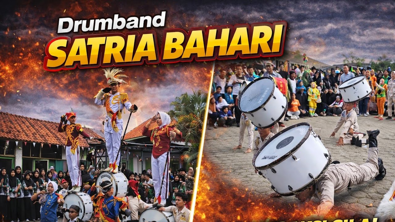 Atraksi Drumband SATRIA BAHARI - Pawai Wisuda TPQ AL JIHAD Ngalian Tirto Pekalongan 2026