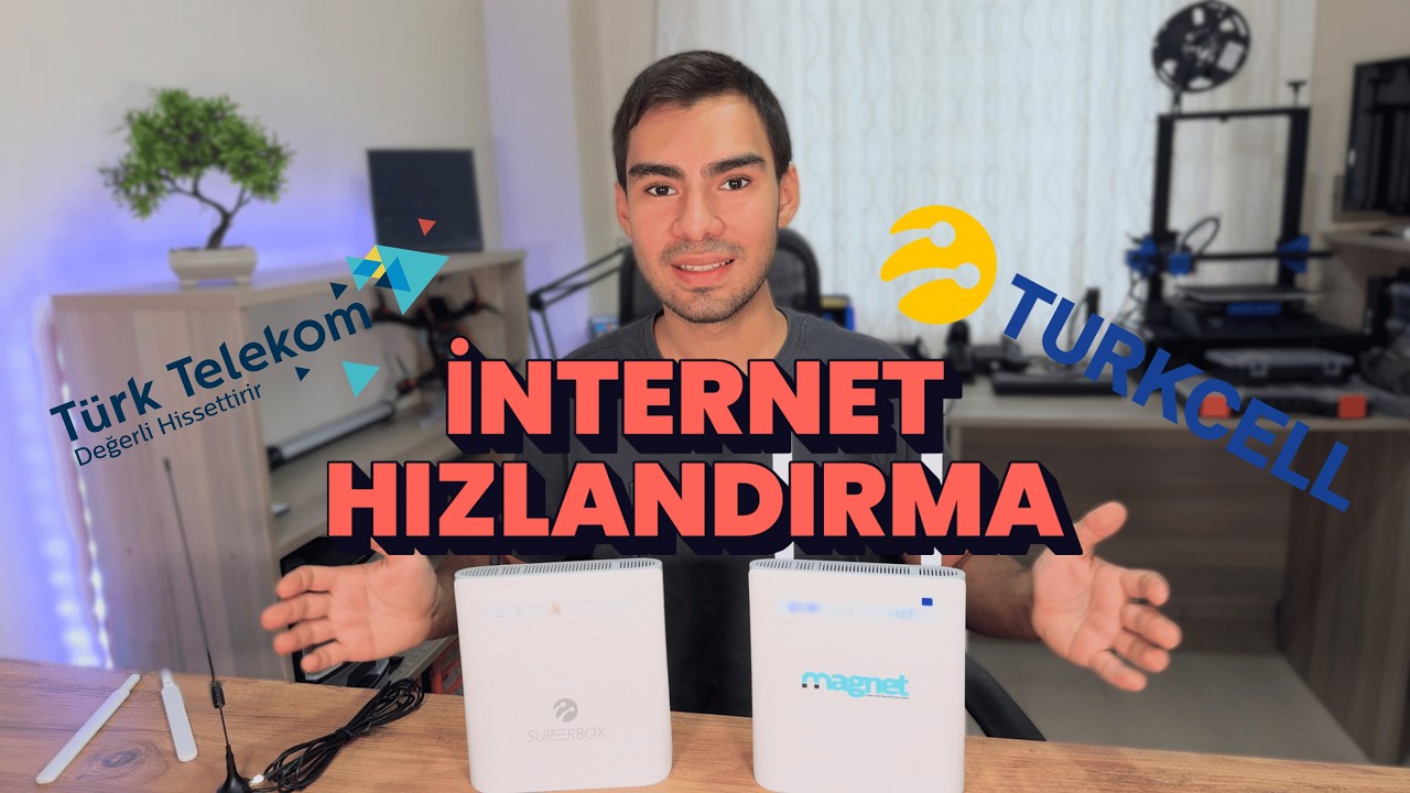 Modem HACK ile İnternet Hızlandırma - Türk Telekom Magnet ve Turkcell Superbox