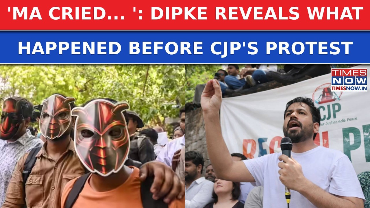 CJP Protest In Delhi: 'Ma Cried... ', Abhijeet Dipke Reveals What Happened Before Jantar Mantar