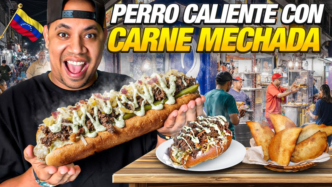 PROBANDO La Comida CALLEJERA Más Rara De BARQUISIMETO Venezuela