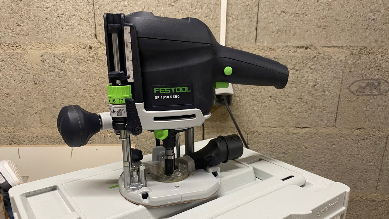 premier test Défonceuse Festool OF1010 REBQ