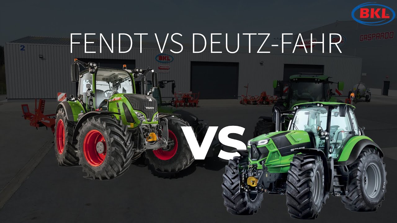 DRAG RACE Fendt VS Deutz-Fahr | BKL
