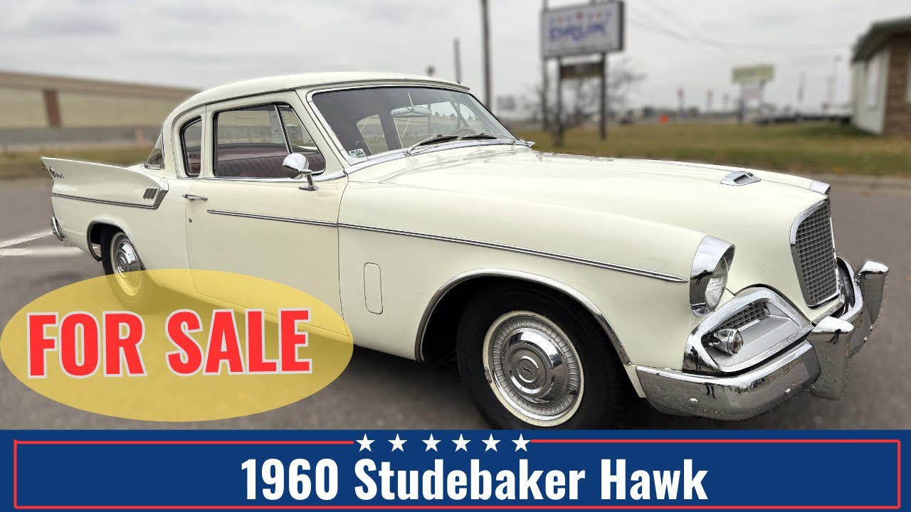 1960 Studebaker Hawk ** FOR SALE ** #usa #v8 #classiccars