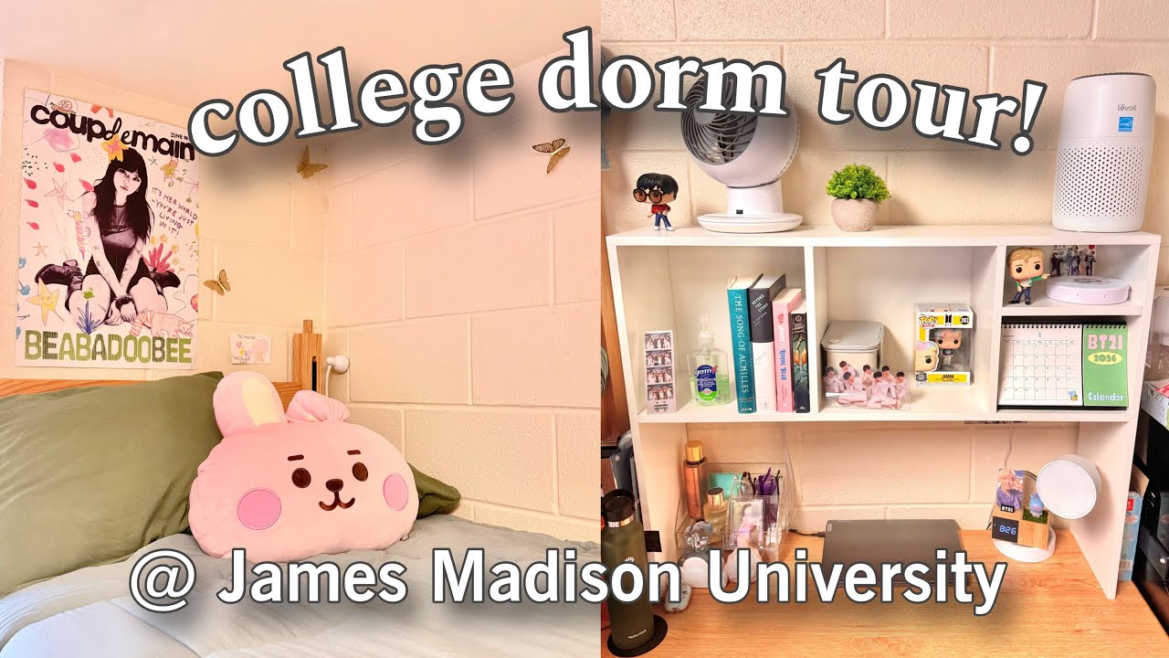 COLLEGE DORM TOUR 2024 | Hoffman Hall | James Madison University