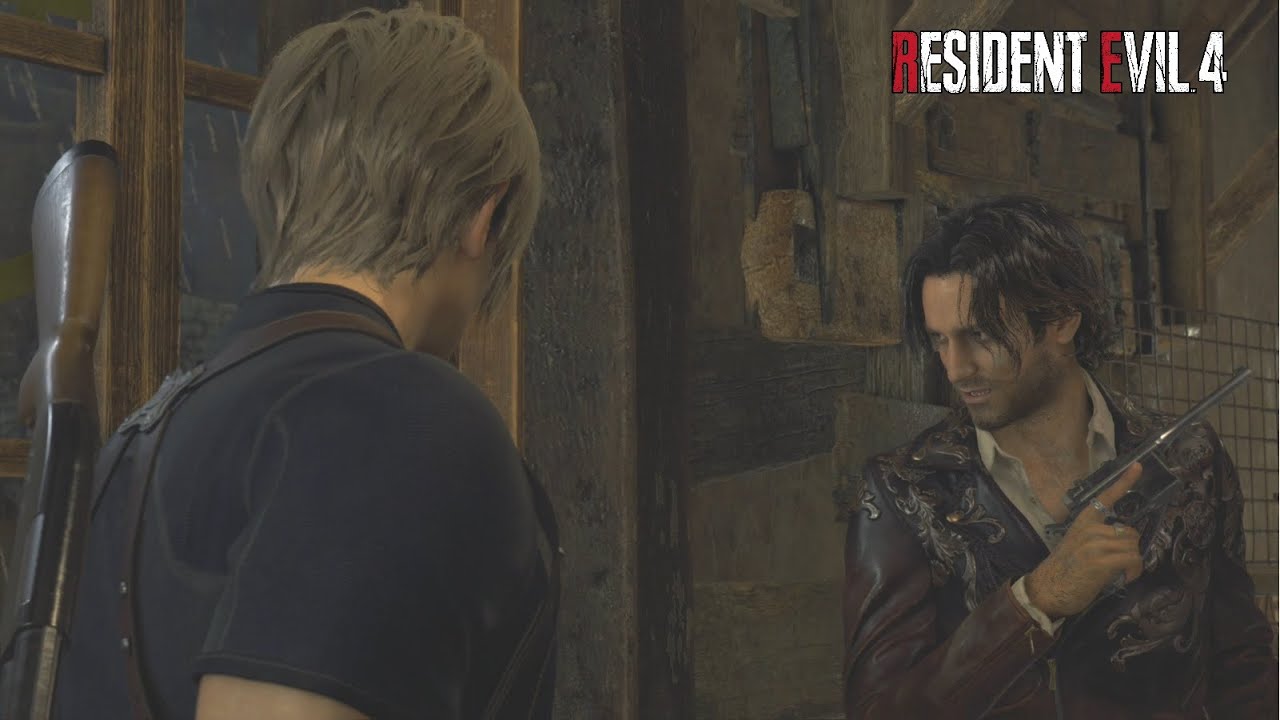 Resident Evil 4 Remake  - Leon and Luis (Cabin Fight)