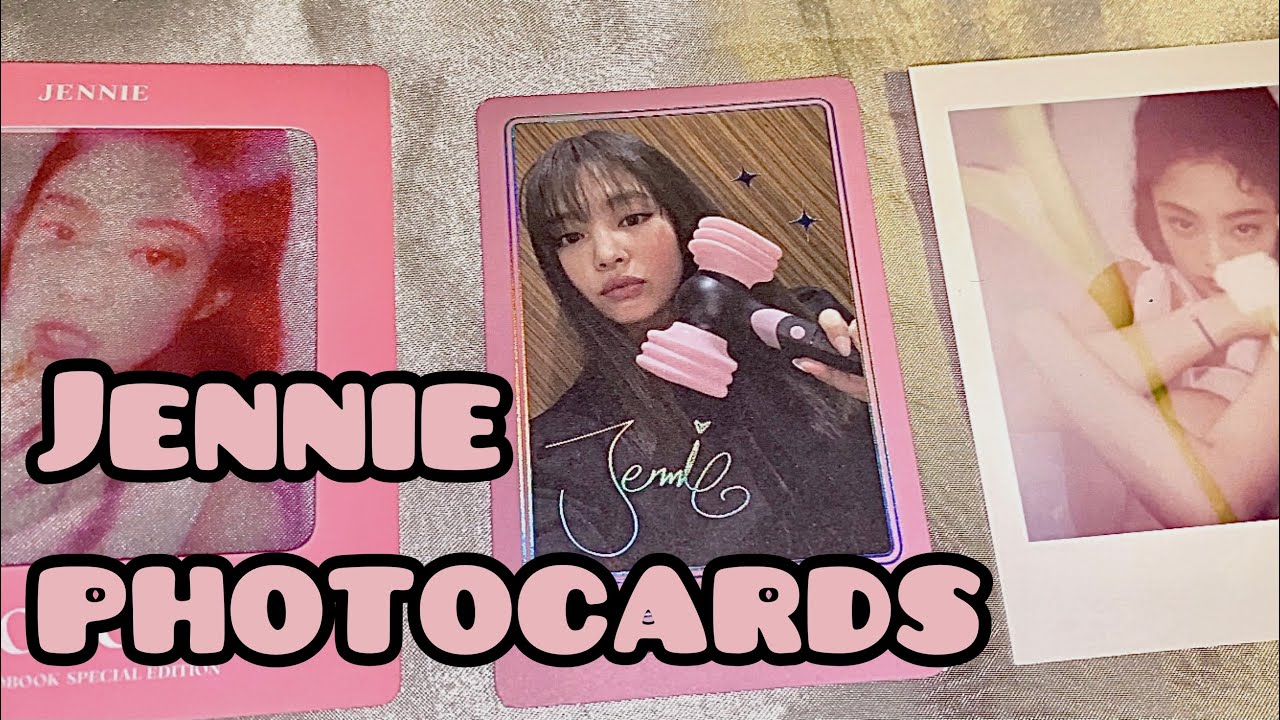 Jennie Photocards