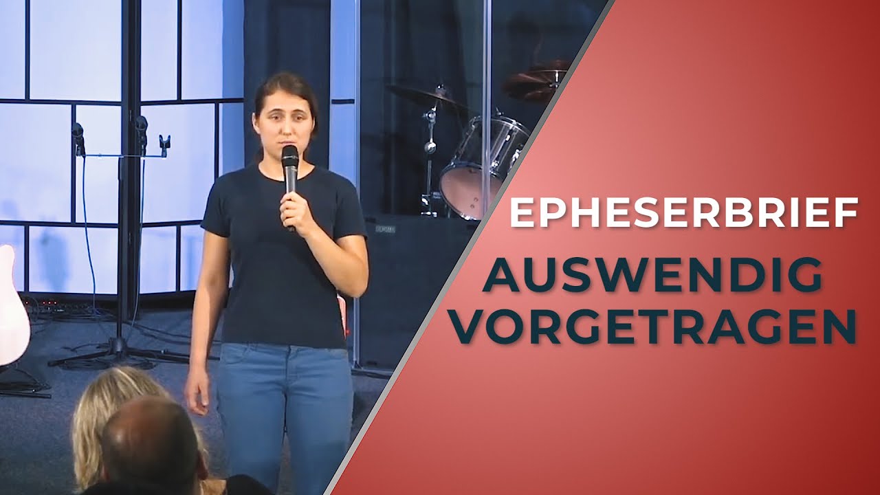 Der Epheserbrief - Auswendig vorgetragen von Enikö Molnar