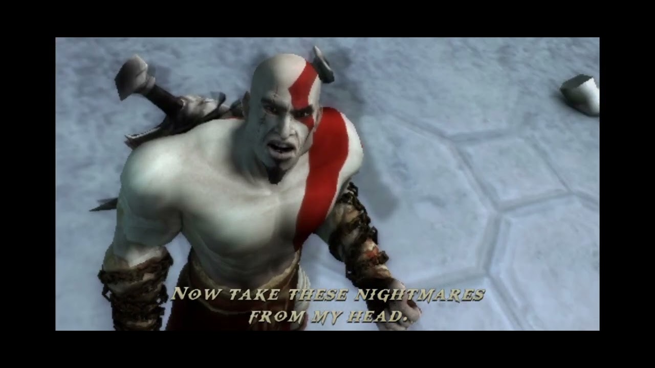 God of war part (7) in psp 