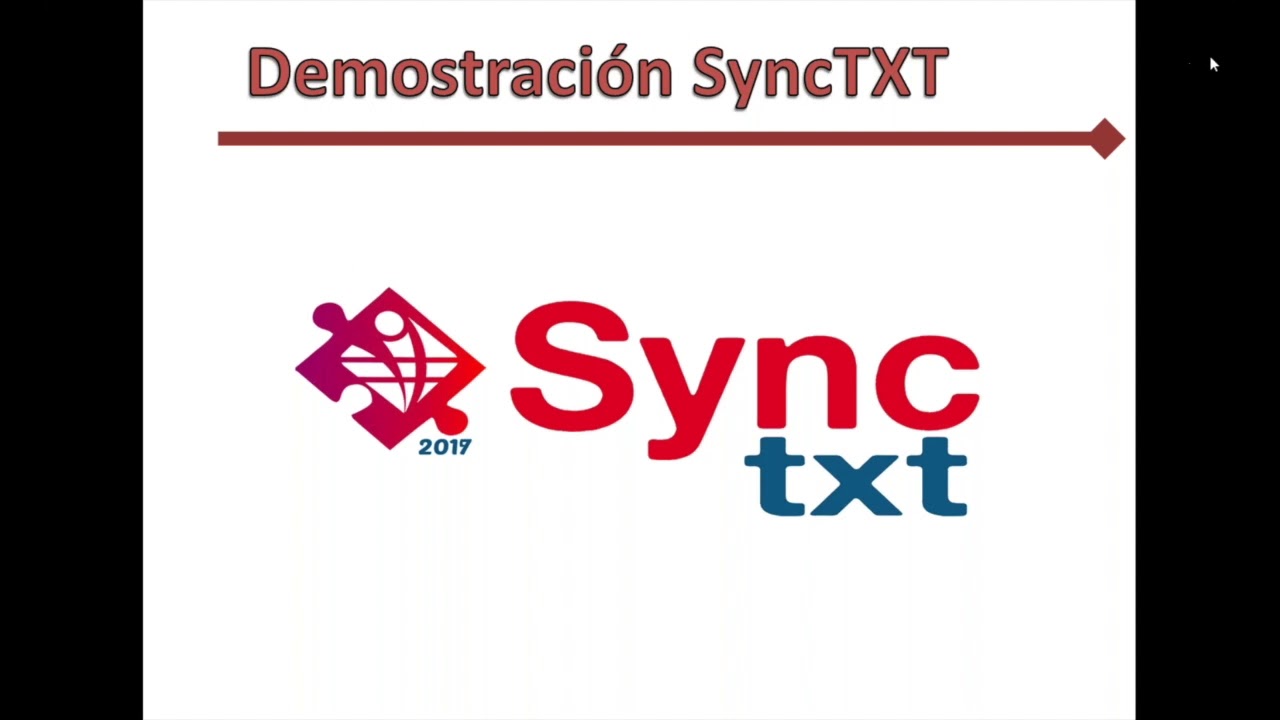 Herramienta SyncTXT