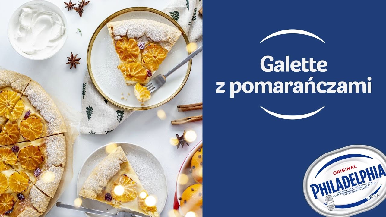 GALETTE Z POMARAŃCZAMI