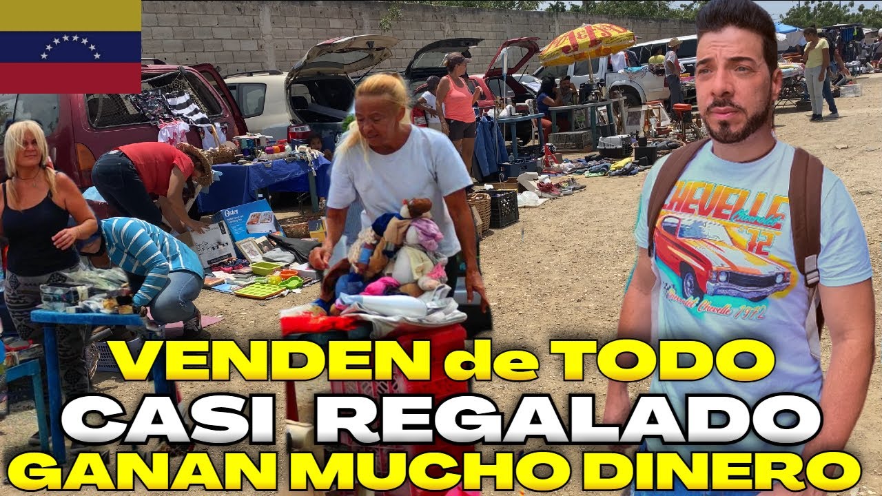 DESCUBRE los MERCADOS de Pulgas en VENEZUELA | ASÍ ganan mucho DINERO los VENEZOLANOS @Josehmalon