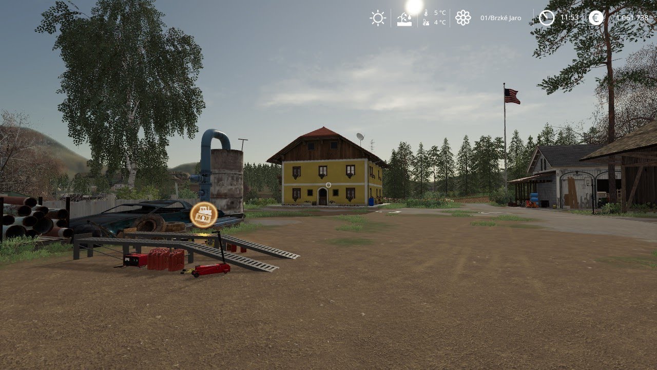 Farming Simulator 19 Zetor proti lesu. #6