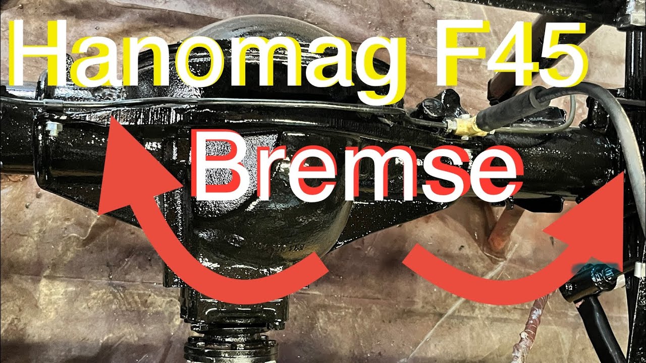 Hanomag F45 - Bremse - Westfalia Anhängebock