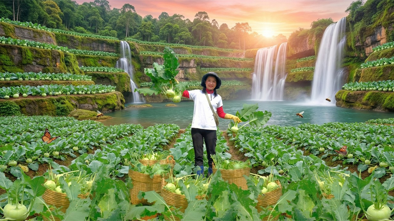 Harvest Kohlrabi To Sell And Cook – Peaceful Farm Life: Plant Vegetables, Raise Livestock