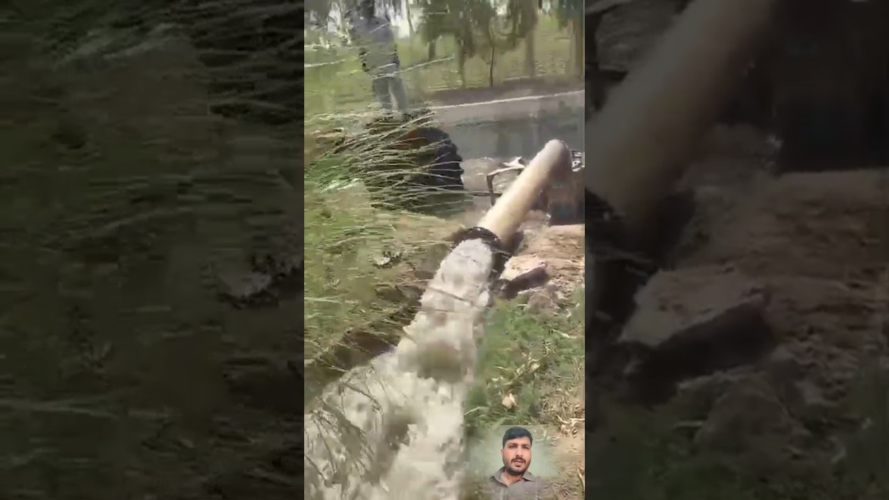 Water supply for agriculture in Punjab Tractor with new technology for water supply #ytshorts #water