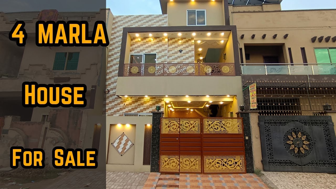 4 Marla Modern House For Sale in Al Rehman Garden phase 2 Lahore