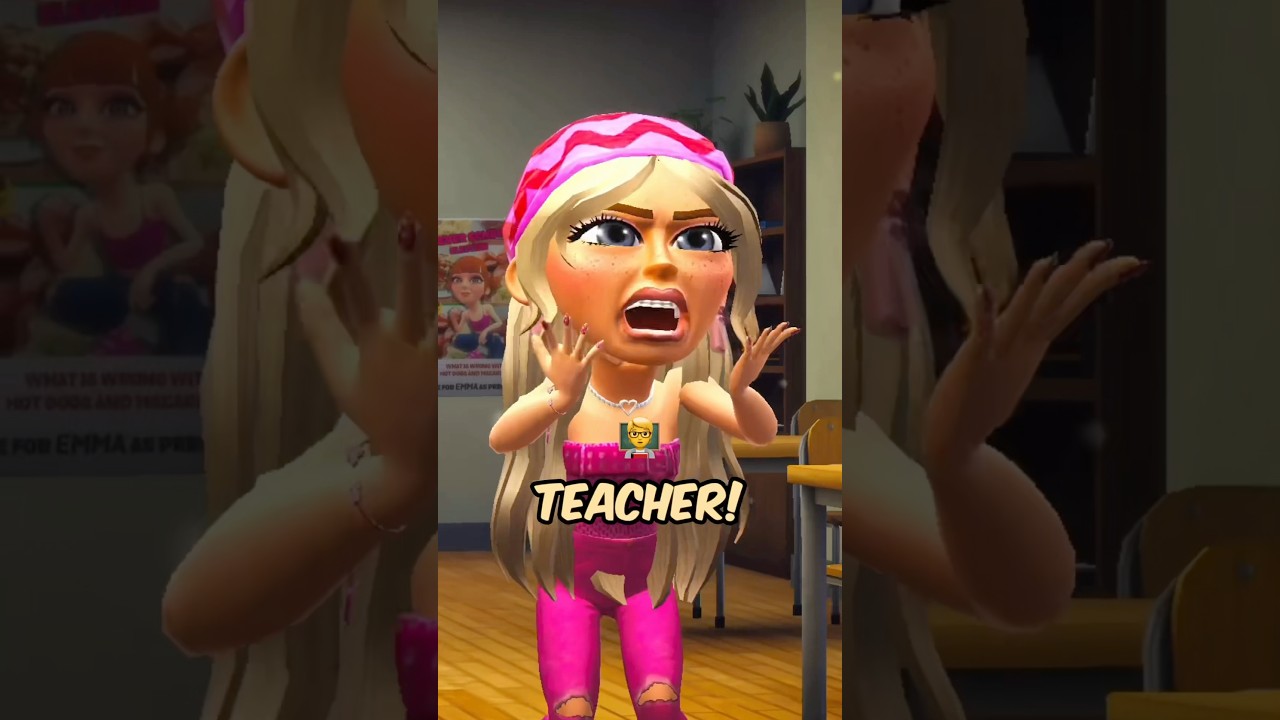 QUIET KID saves the school from ZOMBIES!? 😱🧟‍♂️ sc: ​⁠