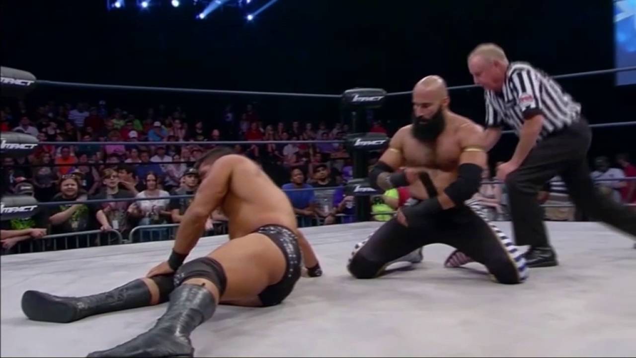 TNA - Basile Baraka vs Ethan Carter III