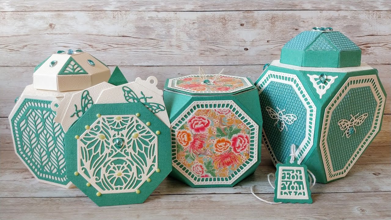 Tonic Studios Showcase dies - Timeless Tea Jars