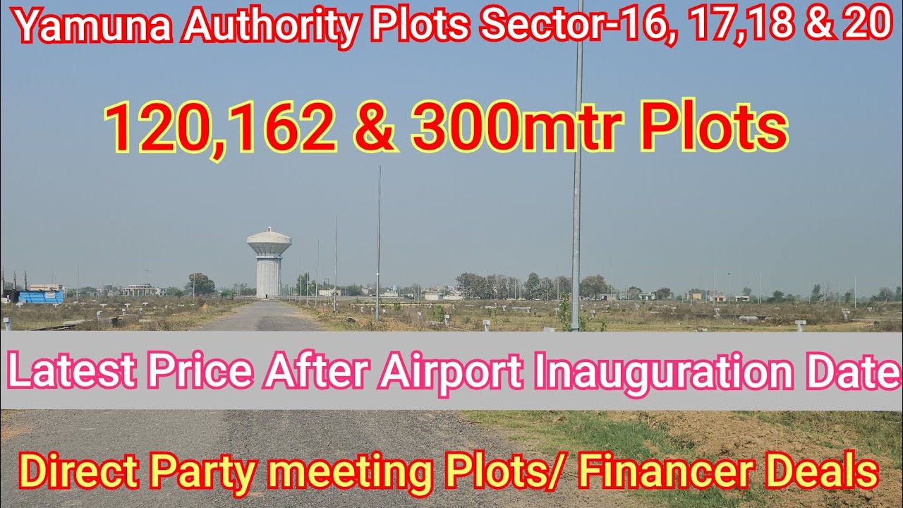 Yamuna Authority Plots Sector-17,18,20 & 22D. Distress Sale /Table Payment Deal
