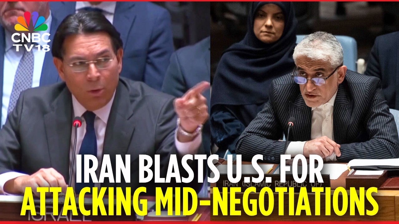 'Second Time Betrayed!' - Iran Blasts US for Attacking Mid-Negotiations' | UN Security Council |N18G