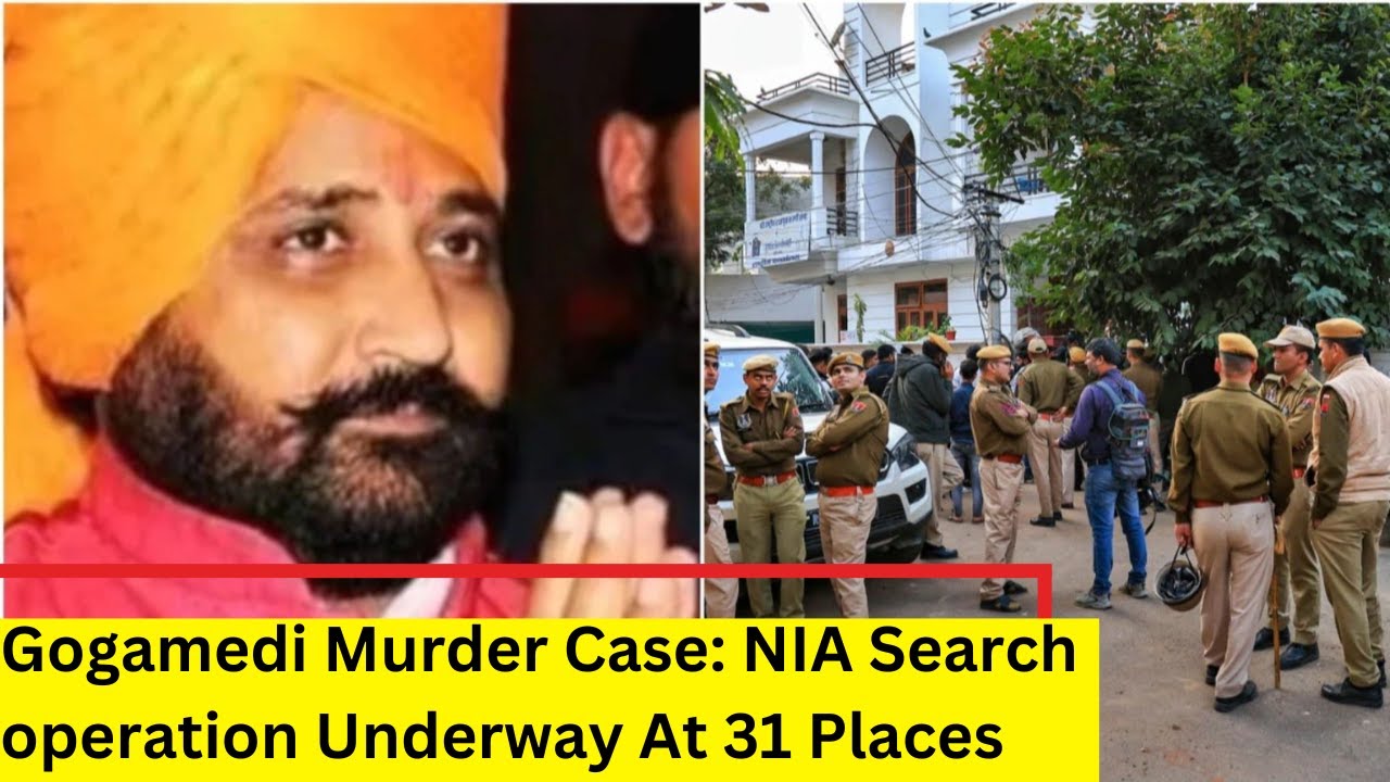 NIA Search At 31 Places in Gogamedi's Murder Case | Search operation Underway | NewsX