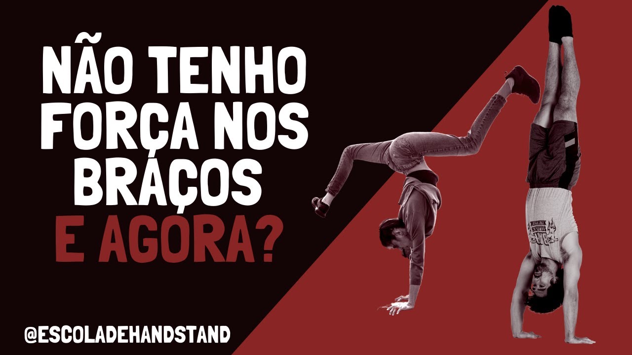 Não Tenho Força nos Braços e Agora? (Ou 3 Exercicios para Melhorar a Sustentação)