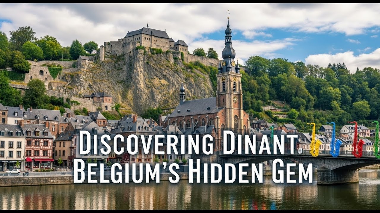 Discovering Dinant: Belgium's Hidden Gem #Dinant #Belgium #TravelVlog #SaxophoneCity #HiddenGem