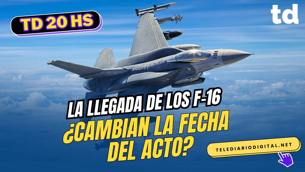 F-16 en Argentina: la operación secreta que podría modificar el acto ✈️