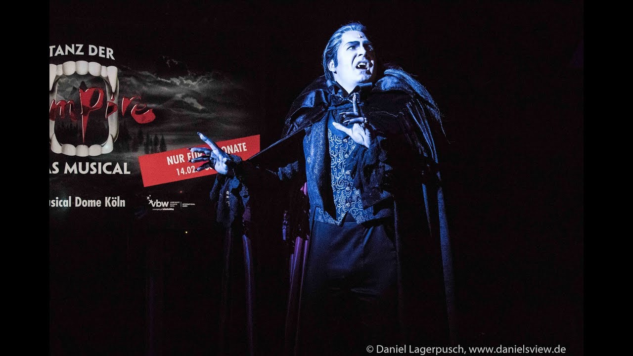 Tanz der Vampire - David Arnsperger als Graf von Krolock - Offizielle Vorstellung (Pressekonferenz)