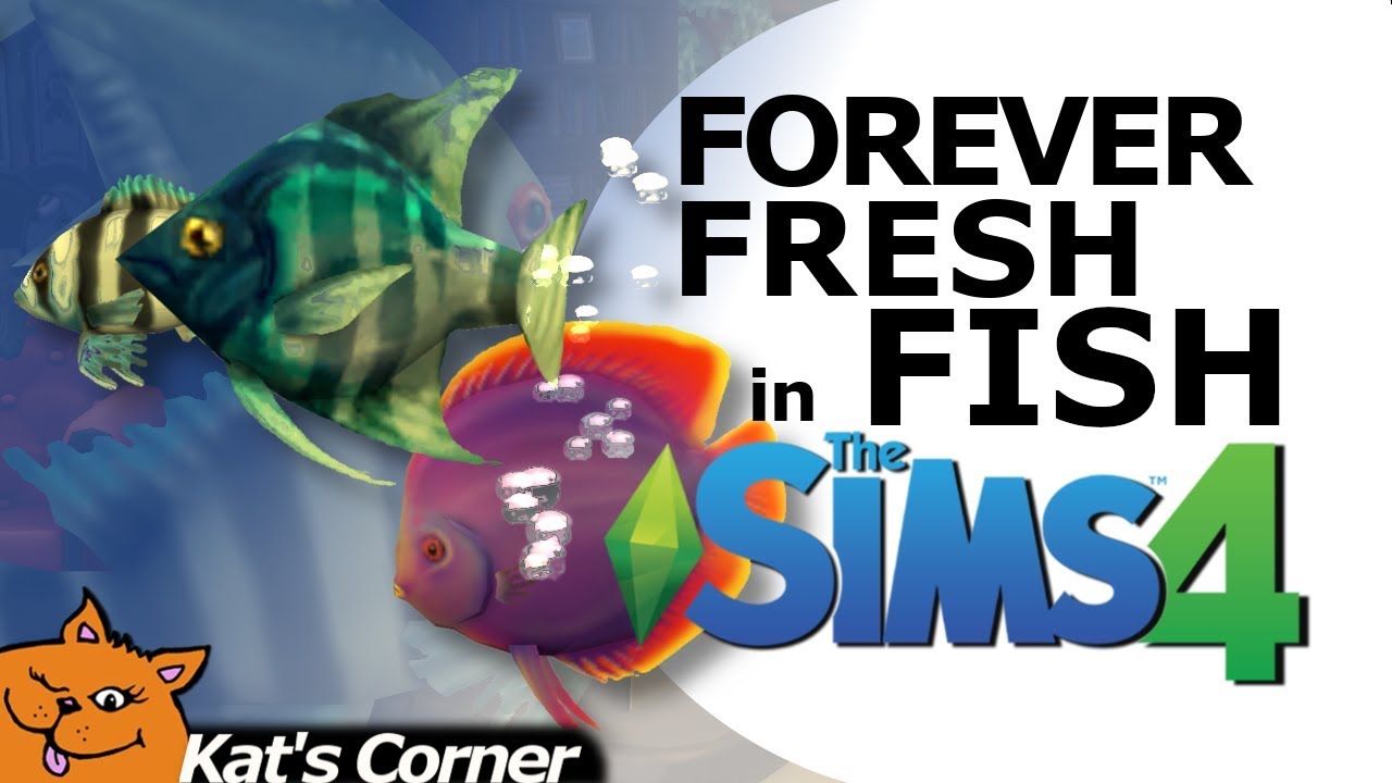 Sims 4 Game Tutorial How to Keep Fish Fresh with No Tank