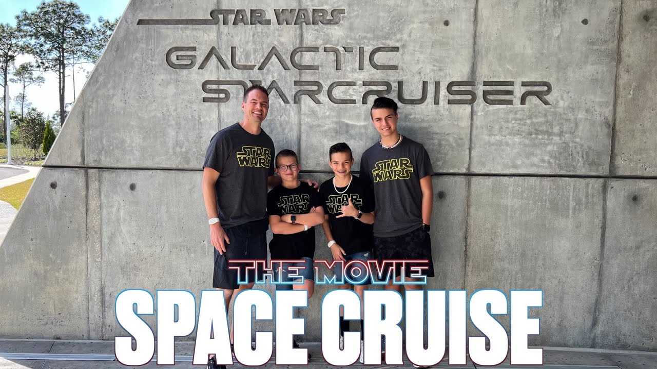OUR FIRST DISNEY CRUISE IN OUTER SPACE | SETTING SAIL ON STAR WARS GALACTIC STARCRUISER | THE MOVIE