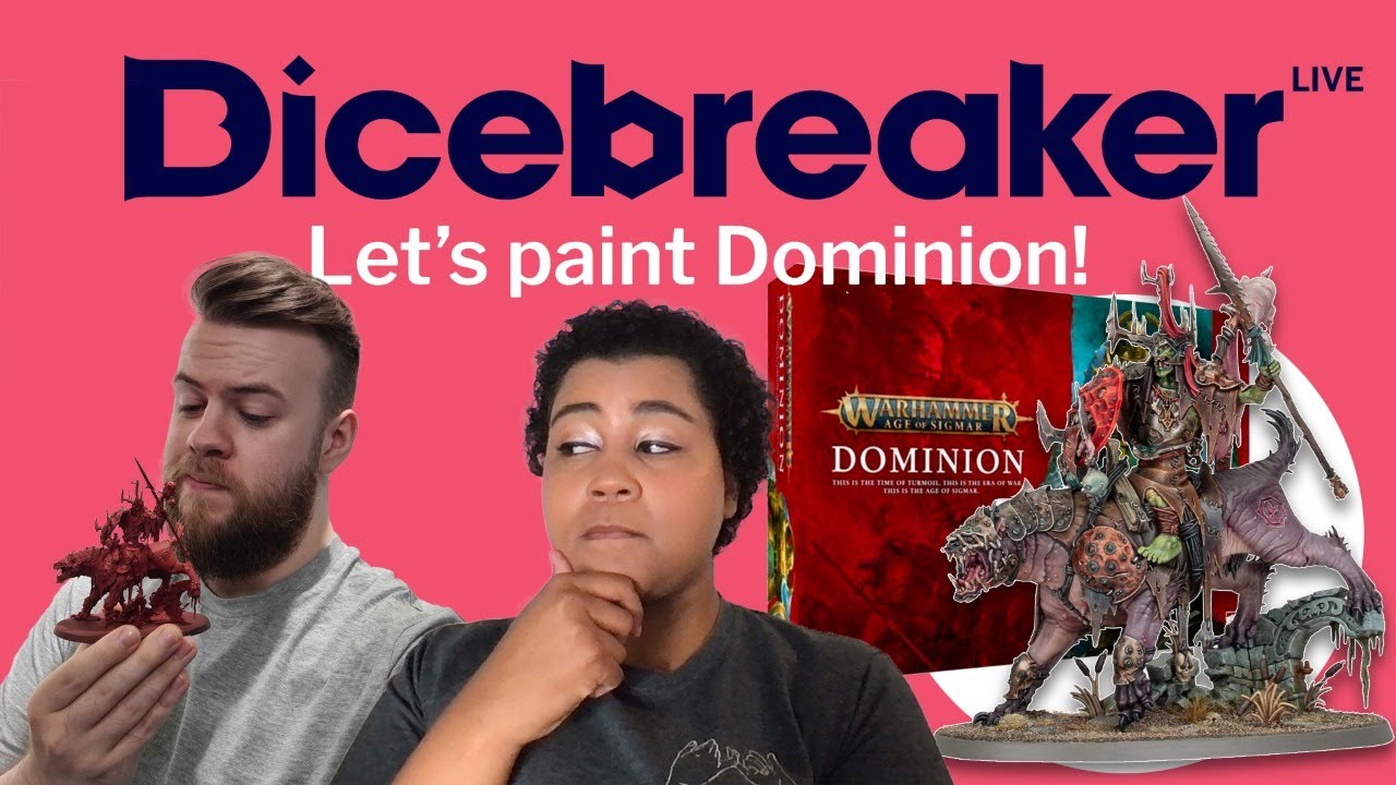 WARHAMMER: Age of Sigmar Dominion Painting Stream | Learn to paint miniatures with Dicebreaker