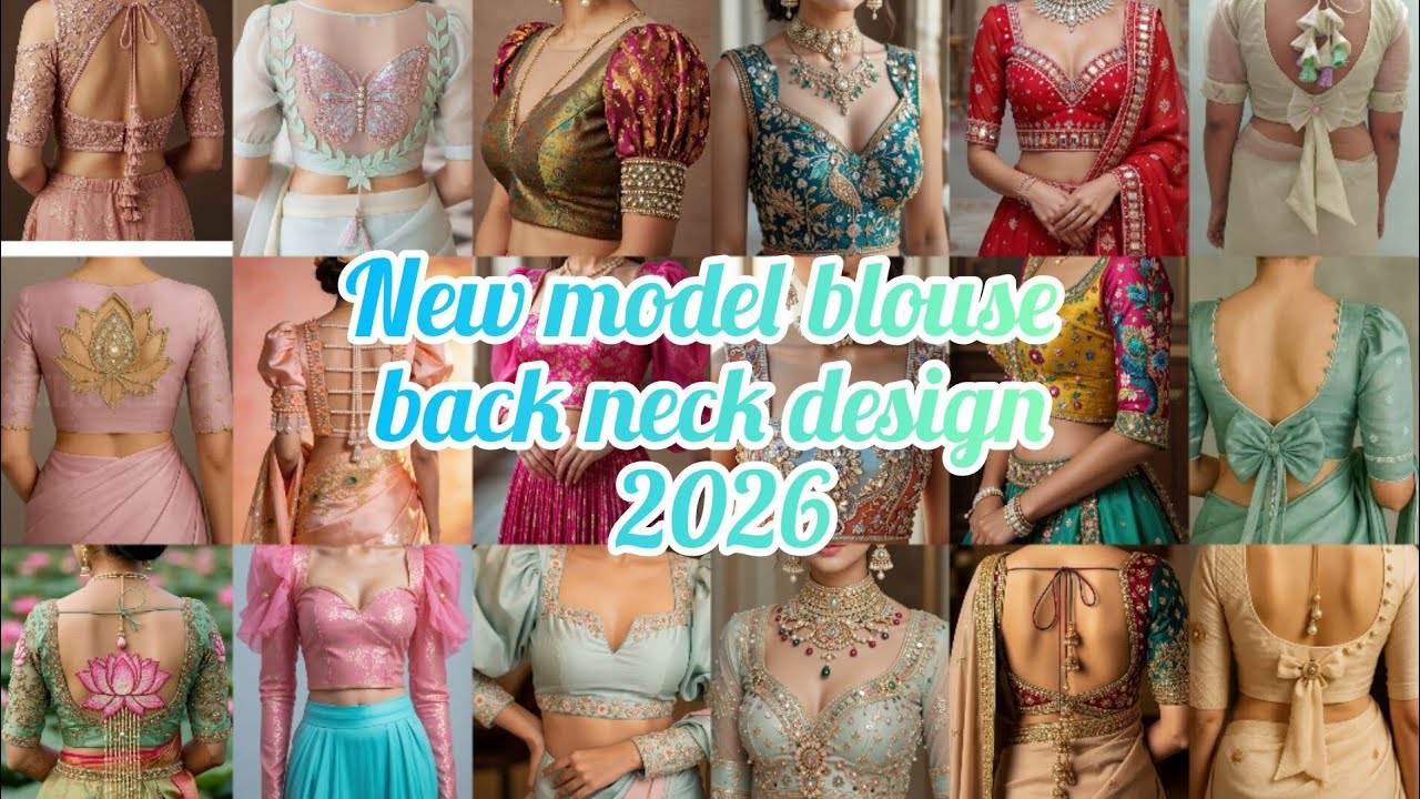 👗💞Trending and stylish blouses design/ new model blouse back  neck design and front neck design /🎉