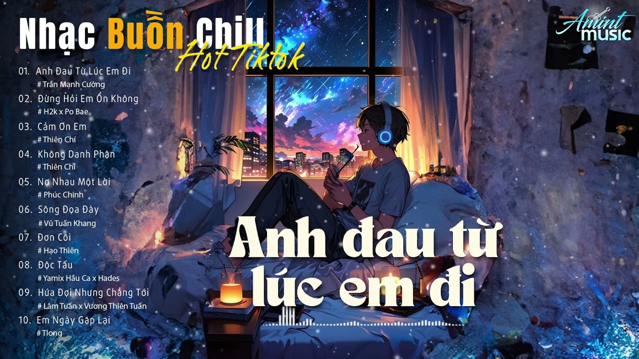 Nhạc Buồn Chill | Anh đau từ lúc em đi - Không danh phận - Đừng hỏi em ổn không - lofi Chill