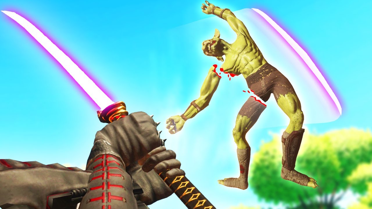 I Stole the Deadliest Magic Katana and Sliced Goblins with it (Battle Talent VR)