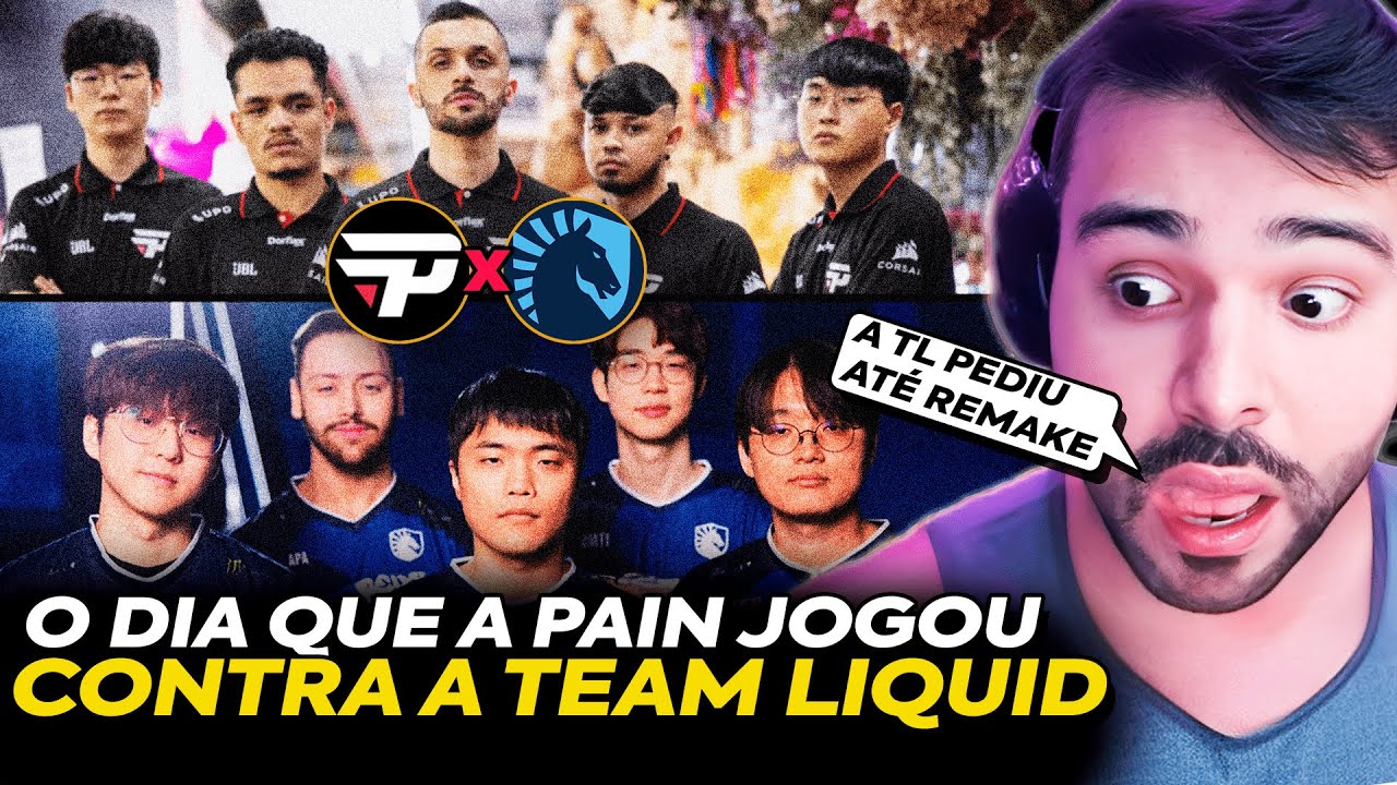 🚨 A PAIN JOGOU CONTRA A TEAM LIQUID NA CHAMPIONS QUEUE! ESSE CONTEÚDO É RARÍSSIMO! MINERVA REAGE